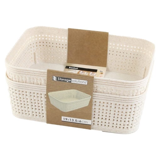 Set 2 Cosuri din plastic 19x13.5x6 CM