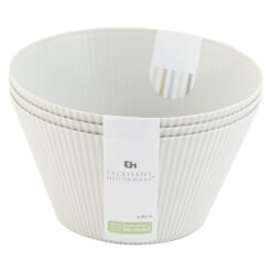Set 3 boluri din plastic 12x6.5 CM