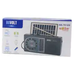 Radio Rovolt NS 7010S cu baterie solara