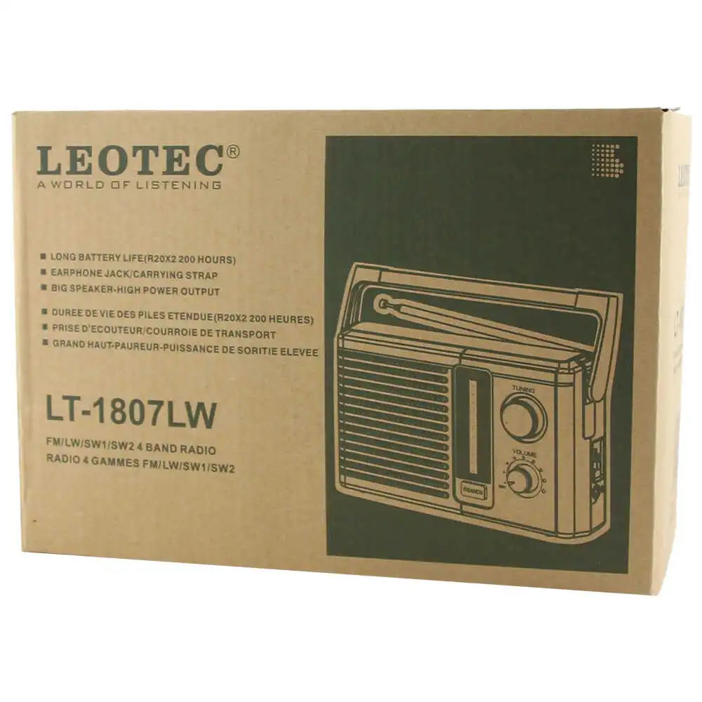 Radio portabil Leotec LT-1807 LW Radio portabil Leotec LT-1807 LW