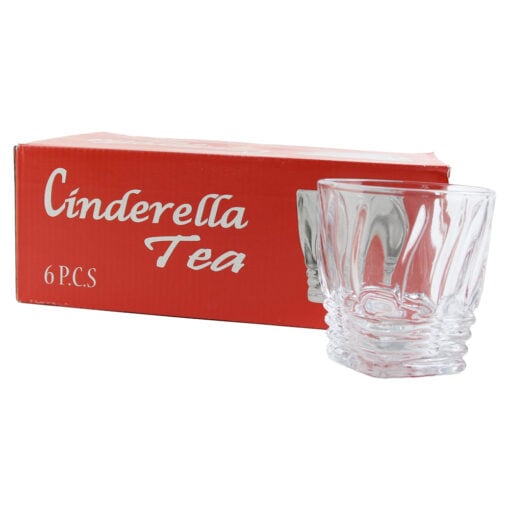 Set 6 pahare din sticla 170 ml