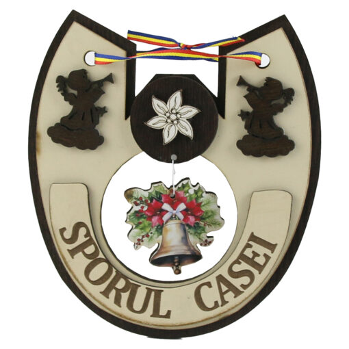 Potcoava din lemn "Sporul Casei"