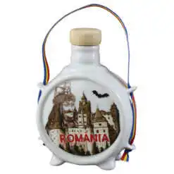 Plosca din ceramica "Romania"