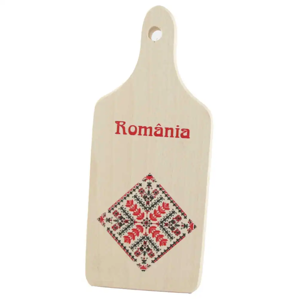 Tocator decorativ "Romania" 9.5x23 CM Tocator decorativ "Romania" 9.5x23 CM