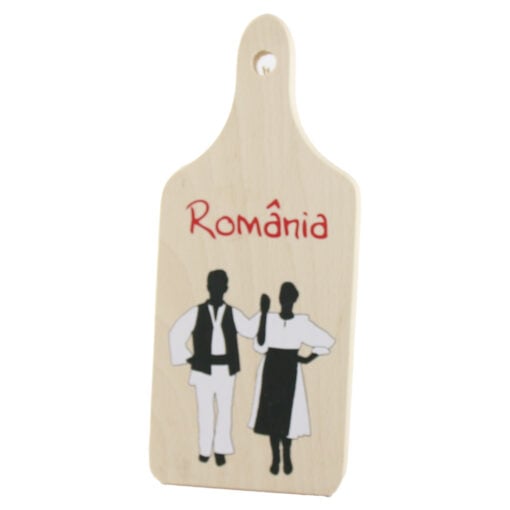 Tocator decorativ "Romania" 9.5x23 CM