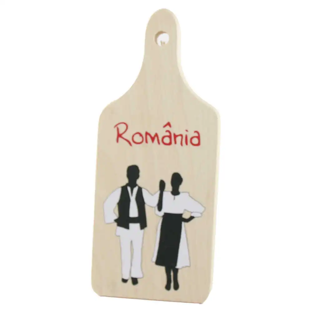 Tocator decorativ "Romania" 9.5x23 CM