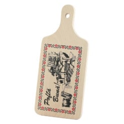 Tocator decorativ "Pofta buna!" 12x28 CM