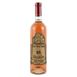 Vin rose 750 ml "Pentru cel mai bun Bucatar" cu eticheta personalizata din pluta