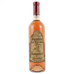 Vin rose 750 ml "Pentru cel mai bun Tamplar" cu eticheta personalizata din pluta