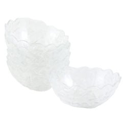 Set 6 boluri din sticla 12x5.5 CM