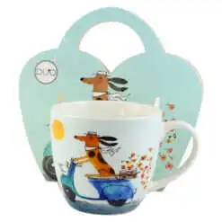 Cana portelan 460 ml "Dogs World