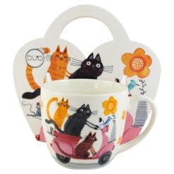 Cana portelan 460 ml "Cats World