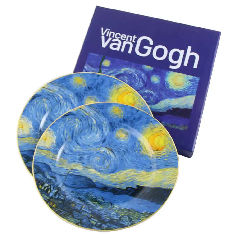 Set 2 farfurii desert 19 CM "Starry Night" Set 2 farfurii desert 19 CM "Starry Night"