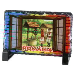 Placa ardezie "Romania"