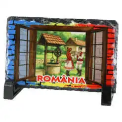 Placa ardezie "Romania"