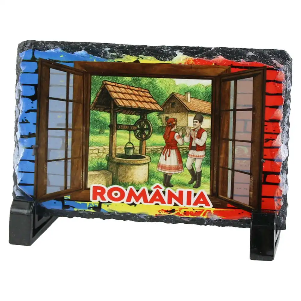 Placa ardezie "Romania" Placa ardezie "Romania"