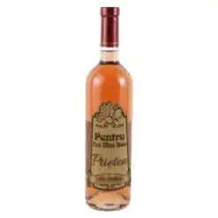 Vin rose 750 ml "Pentru cel mai bun Prieten" cu eticheta personalizata din pluta