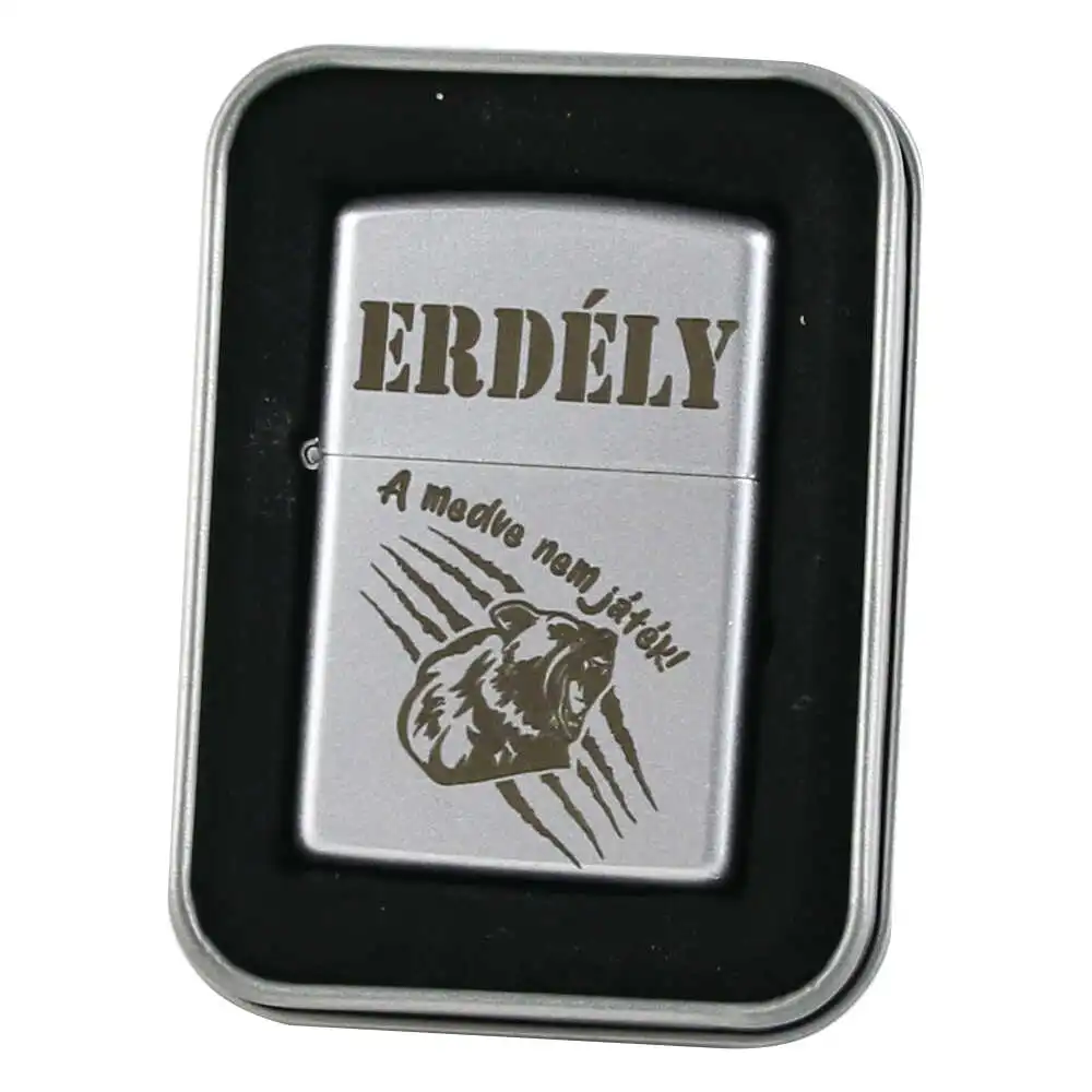 Bricheta metalica "Erdely - A medve nem jatek!"