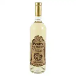 Vin alb 750 ml "Pentru cel mai bun Pescar" cu eticheta personalizata din pluta