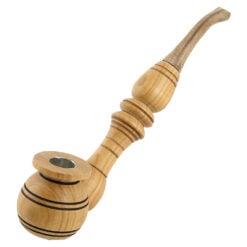 Pipa sculptata din lemn 5x22 CM