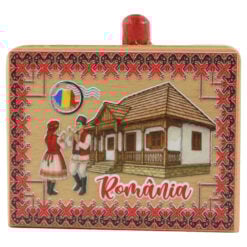 Cutie Sarpe "Romania" 8x6.5 CM