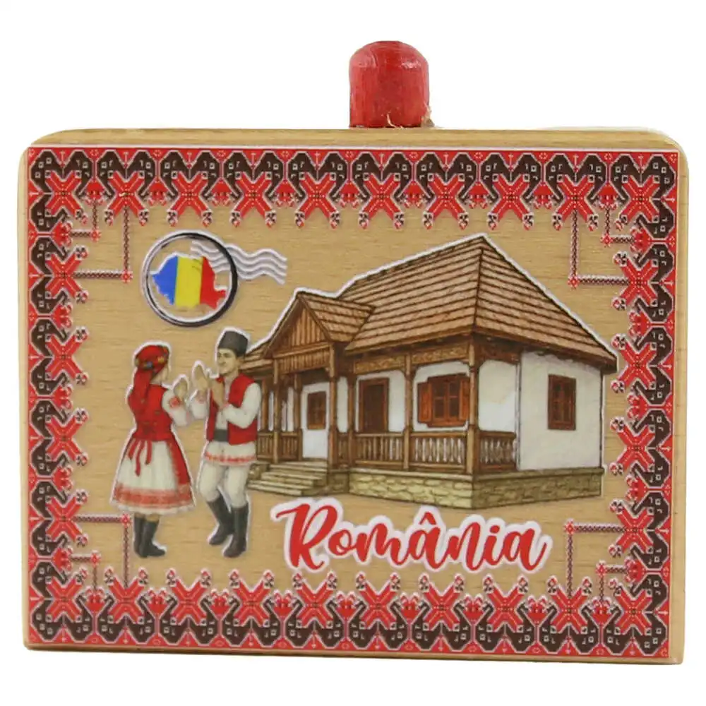 Cutie Sarpe "Romania" 8x6.5 CM
