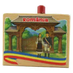 Cutie Sarpe "Romania" 8x6.5 CM