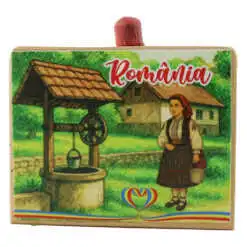 Cutie Sarpe "Romania" 8x6.5 CM