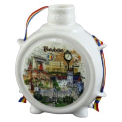 Plosca decorativa "Romania" 9 CM