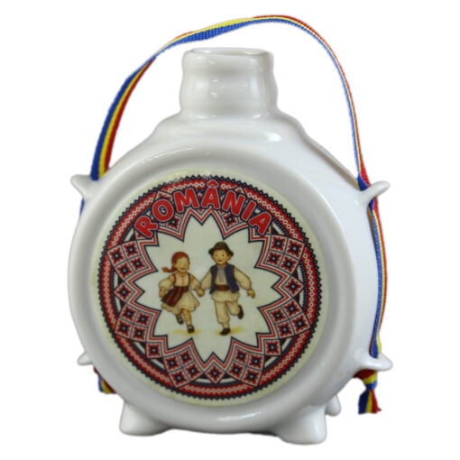 Plosca decorativa "Romania" 9 CM