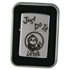 Bricheta metalica "Just do it...Later"