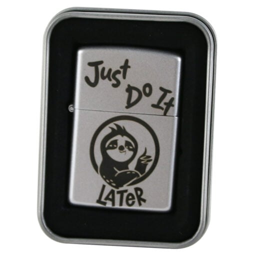 Bricheta metalica "Just do it...Later"