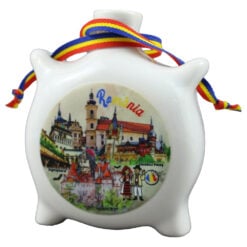 Plosca decorativa "Romania" 8 CM