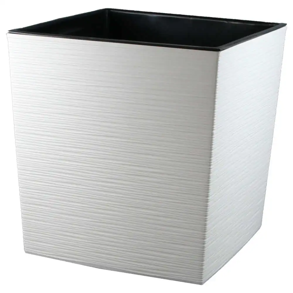 Ghiveci din plastic Juka Dluto crem 39 x 39 x 41 cm Ghiveci din plastic Juka Dluto crem 39 x 39 x 41 cm
