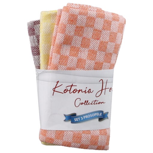 Set 3 prosoape bucatarie 65x45 CM