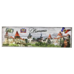Magnet de frigider din plastic 17x5 CM - Design Romania
