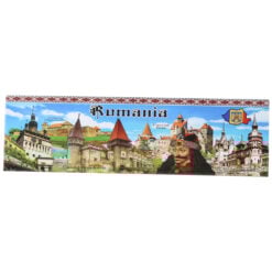 Magnet de frigider din plastic 17x5 CM - Design Romania