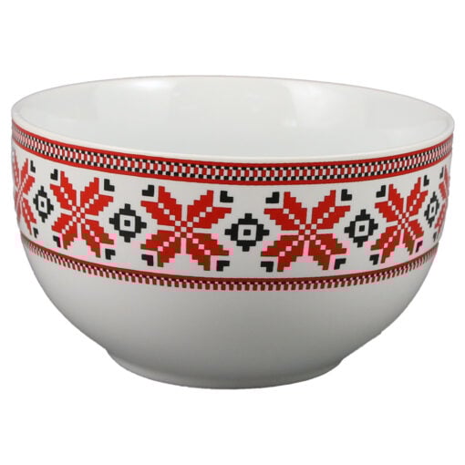 Bol din ceramica cu motive traditionale 12.5x7.5 CM