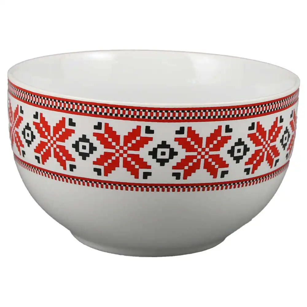Bol din ceramica cu motive traditionale 12.5x7.5 CM Bol din ceramica cu motive traditionale 12.5x7.5 CM