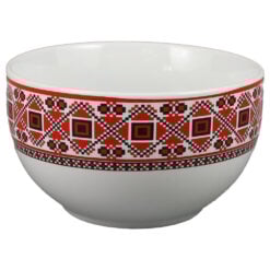 Bol din ceramica cu motive traditionale 12.5x7.5 CM