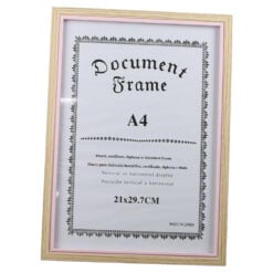 Rama foto mdf A4 - Dim. poza 21x29.7 CM - Rama pentru diploma