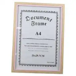 Rama foto mdf A4 - Dim. poza 21x29.7 CM - Rama pentru diploma