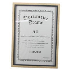 Rama foto mdf A4 - Dim. poza 21x29.7 CM - Rama pentru diploma