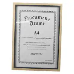 Rama foto mdf A4 - Dim. poza 21x29.7 CM - Rama pentru diploma