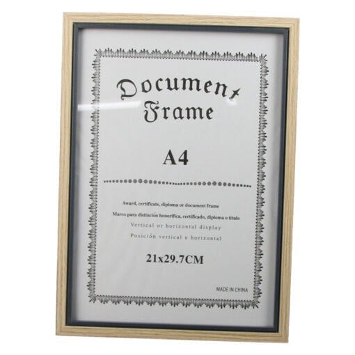 Rama foto mdf A4 - Dim. poza 21x29.7 CM - Rama pentru diploma
