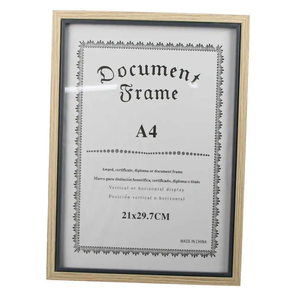 Rama foto mdf A4 - Dim. poza 21x29.7 CM - Rama pentru diploma
