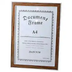Rama foto mdf A4 - Dim. poza 21x29.7 CM - Rama pentru diploma