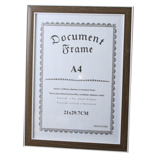 Rama foto mdf A4 - Dim. poza 21x29.7 CM - Rama pentru diploma
