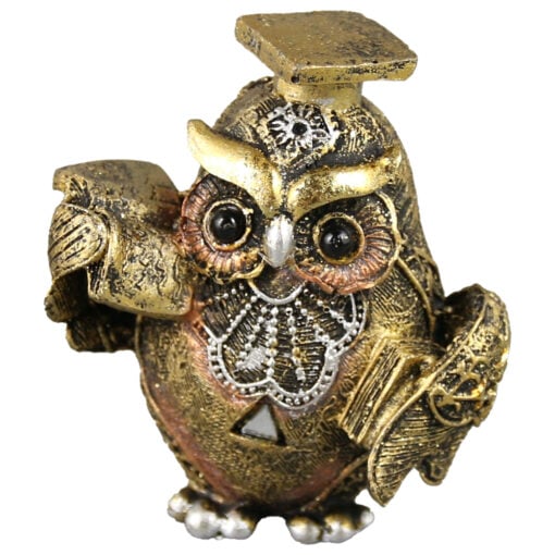 Figurina bufnita cu toca 7 CM
