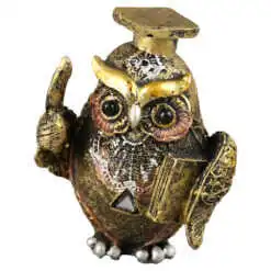 Figurina bufnita cu toca 7 CM